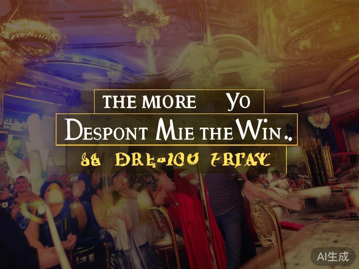 澳门皇家赌场mp最新优惠活动方案全公开全面解析与优惠详情介绍 除了新用户奖励,赌场还设有周期性存款促销方案,比如