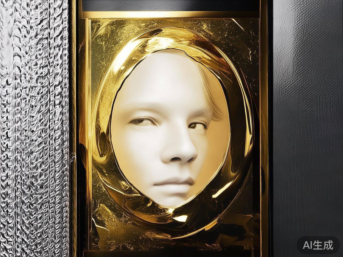 近年来，金属色调如金色、银色在头像设计中频繁出现。